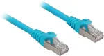 SHARKOON kabel sieciowy RJ45 CAT.6a SFTP LSOH niebieski 0,25m - HalogenFree