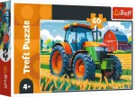 Trefl Pusle traktor, 60 osa