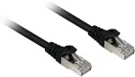 SHARKOON kabel sieciowy RJ45 CAT.6a SFTP LSOH czarny 2,0m - HalogenFree