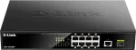 D-Link | 10 Gigabit port Switch with PoE | DGS-1010MP | Unmanaged | Desktop / Rackmount | Gigabit Ethernet (copper) ports quantity 1 | SFP ports quantity 1 | Power over Ethernet (PoE) ports quantity 8