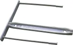 Fellowes Arhiiviklambrid 0895, valge plast, haarade pikkus 85 mm, 100 tk