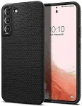 Spigen Kaitse&uuml;mbris Liquid Air, Samsung Galaxy S22 5G, must,