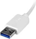 Startech WHITE 4 PORT MINI USB 3.0 HUB