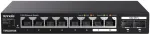 Tenda TEM2010X network switch 2.5G Ethernet (100/1000/2500) Desktop Black