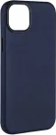 Fixed MagLeather iPhone 16 leather cover, blue