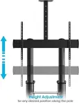 Manhattan MANHATTAN alumiiniumist ratastega telerialus 70"-120" 140kg (saadetis)