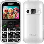 Mobiiltelefon EVOLVEO EasyPhone XS, mobile phone for seniors, white