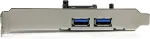 StarTech .com PEXUSB3S24, PCIe, USB 3.0, Half-height (low-profile), Green, Metallic, 5 - 50, -25 - 70