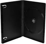Toorikud MEDIARANGE DVD-Leerh&uuml;lle f&uuml;r 1 Dics 14mm schwarz 50St.