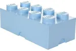 Room Copenhagen LEGO - Storage - Brick 8 - Light Blue - RC40041736 - RC40041736 - Lego m&auml;nguasjakast