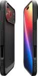 SPIGEN Kaitse&uuml;mbris Rugged Armor (MagFit), Apple iPhone 17 Pro, must, MagSafe &uuml;hilduv,