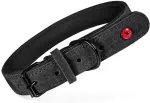 Zolux Komfort Leather, black color &ndash; dog collar &ndash; 35 cm