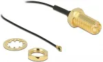 DeLOCK Antennenkabel RP-SMA Bu Einbau > MHF 4 St 0.81