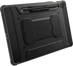 Spigen Kaitsekaaned Rugged Armor Pro, Samsung Galaxy Tab S10 Lite / Tab S9 FE, must,