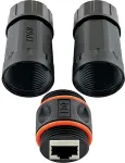 Schwaiger CAT 6 A Netzwerkverbinde Outdoor 2x RJ45 Buchse