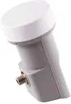 Schwaiger Single LNB Wetterfest Anthrazit