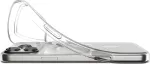 SPIGEN Kaitse&uuml;mbris Liquid Crystal (MagFit), Apple iPhone 17 Pro Max, l&auml;bipaistev valge MagSafe ringiga,