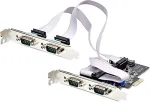 V&otilde;rgukaart StarTech 4-PORT SERIAL PCIE CARD .