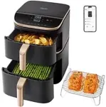 Frit&uuml;&uuml;r COSORI Turbo Tower Pro Smart Single 10.8 L Stand-alone 2630 W Hot air fryer Black, Gold
