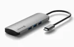 ER SW USB-C HUB 6-IN-1 - ALUMINUM