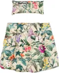 Home4you Ripptooli padi COCO AMAZONIA 95/65x75x15cm, beež lilleline