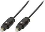 Logilink TosLink Kabel 5,0m schwarz