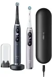 Procter & Gamble Braun Oral-B iO Series 9 Duo Elektrische Zahnb&uuml;rste Onyx/Rose 80363731