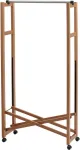 No name ARREDAMENTI GIULIUS Giulius Clothes Rack - 78 x 31 cm, Brown