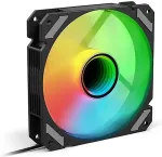 SHARKOON SHARK Mirror RGB PWM, case fan (black, 120 mm)