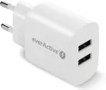 MS PHONE CHARGER 2X USB 2, 4A 12W WHITE