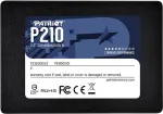 K&otilde;vaketas Patriot SSD||P210|256GB|Write speed 400 MBytes/sec|Read speed 500 MBytes/sec|2,5"|TBW 120 TB|P210S256G25