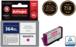 Tooner Activejet AH-364MCX Ink (replacement for HP 364XL CB324EE; Premium; 12 ml; magenta)