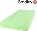 Bradley kummiga voodilina, 120 x 200 cm, heleroheline
