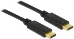 DeLOCK USB 2.0 Kabel Type-C zu Type-C 0,5 m PD 5 A E-Marker