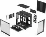 Korpus Fractal Design Case | Pop 2 Vision | Black RGB | Mid-Tower