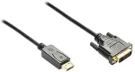 Alcasa Good Connections Kabel DP-St.-DVI-D 24+1-St. schwarz 5m
