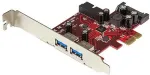 V&otilde;rgukaart Startech 4 PORT PCIE USB 3.0 CARD .