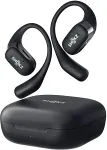 AfterShokz SHOKZ OPENFIT BLACK OPEN-EAR LISTENING BUDS WITH ULTRA-SOFT S