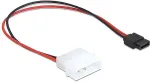 DeLOCK Stromkabel Molex 2pin -> SATA 6Pin St/St 0.25m