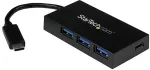 StarTech.com 4-Port USB-C Hub - USB-C to 1x USB-C and 3x USB-A - USB 3.0 Hub - 5Gbps - TAA