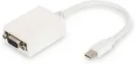 Digitus DB-340407-001-W DisplayPort Adapterkabel, mini DP - HD15 St/Bu, 0.15m