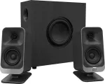 K&otilde;larid Klipsch ProMedia Lumina 2.1 Gaming Audio System with Subwoofer and LED Lighting Effects Built-in, Black