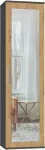 TOP E SHOP Topeshop DUO SZAFA ANT/ART KP bedroom wardrobe/closet 2 shelves 1 door(s)