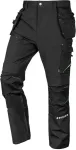 NEO TOOLS Spodnie robocze Mix&Match, 4 way stretch, z kaburami, Cordura, czarne, rozmiar XXL
