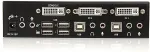 Startech .com 2 Port DVI USB KVM Switch mit Audio und USB2.0 Hub - KVM-/Audio-/USB-Switch - USB - 2 x KVM/Audio/USB - 1 lokaler Benutzer - Desktop (SV231DVIUA)