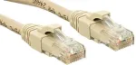 Lindy Premium - Patch-Kabel - RJ-45 (M) - RJ-45 (M) - 30,0m - UTP - CAT 6 - glatt, halogenfrei - Grau (45410)