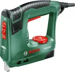 Bosch DIY & Garden Electric Stapler PTK 14 EDT green, incl. 1,000 staples (Type 53, Length 10mm), Retail
