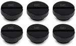 Alphacool icicle screw plug (black, 6 pieces)