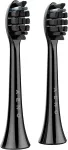 AENO Replacement Toothbrush Heads for DB3/DB4/DB5/DB6, Black, 2 pcs