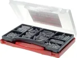Fischer UX/SX Sortimentsbox - Schrauben- & D&uuml;belsatz - Beton - Kunststoff - Grau - 290 St&uuml;ck(e) - Box (40991)